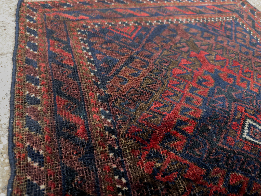 Antique Persian Baluch Bag Face, No.26028 - Galerie Shabab