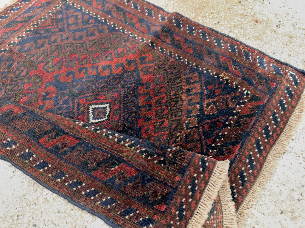 Antique Persian Baluch Bag Face, No.26028 - Galerie Shabab