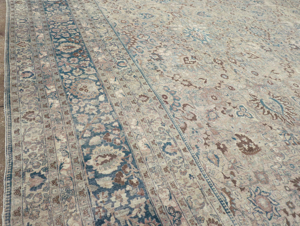 Antique Persian Mashad Oversize Carpet, No.26040 - Galerie Shabab