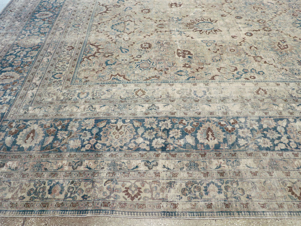 Antique Persian Mashad Oversize Carpet, No.26040 - Galerie Shabab