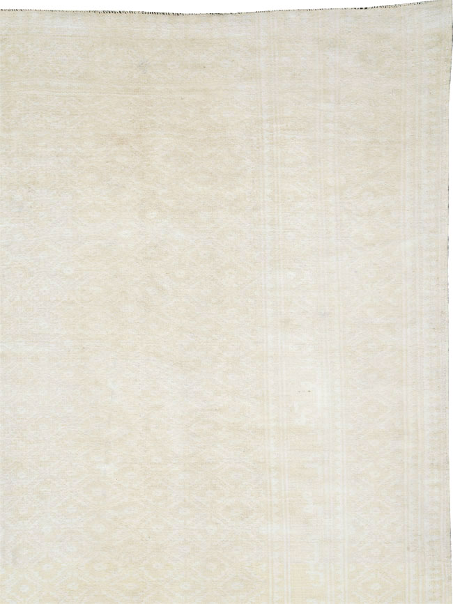 Vintage Persian Cotton Flatweave Kilim Long and Narrow Carpet, No.26041 - Galerie Shabab