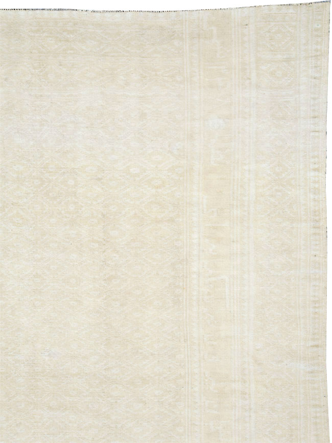 Vintage Persian Cotton Flatweave Kilim Long and Narrow Carpet, No.26041 - Galerie Shabab