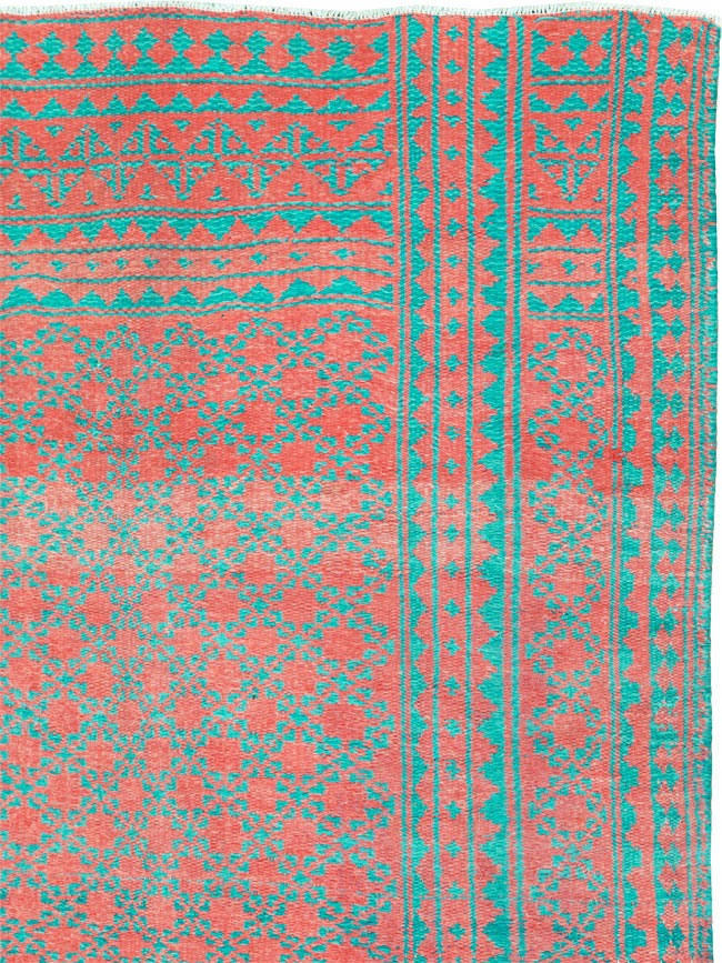 Vintage Persian Reversible Flatweave, No.26043 - Galerie Shabab