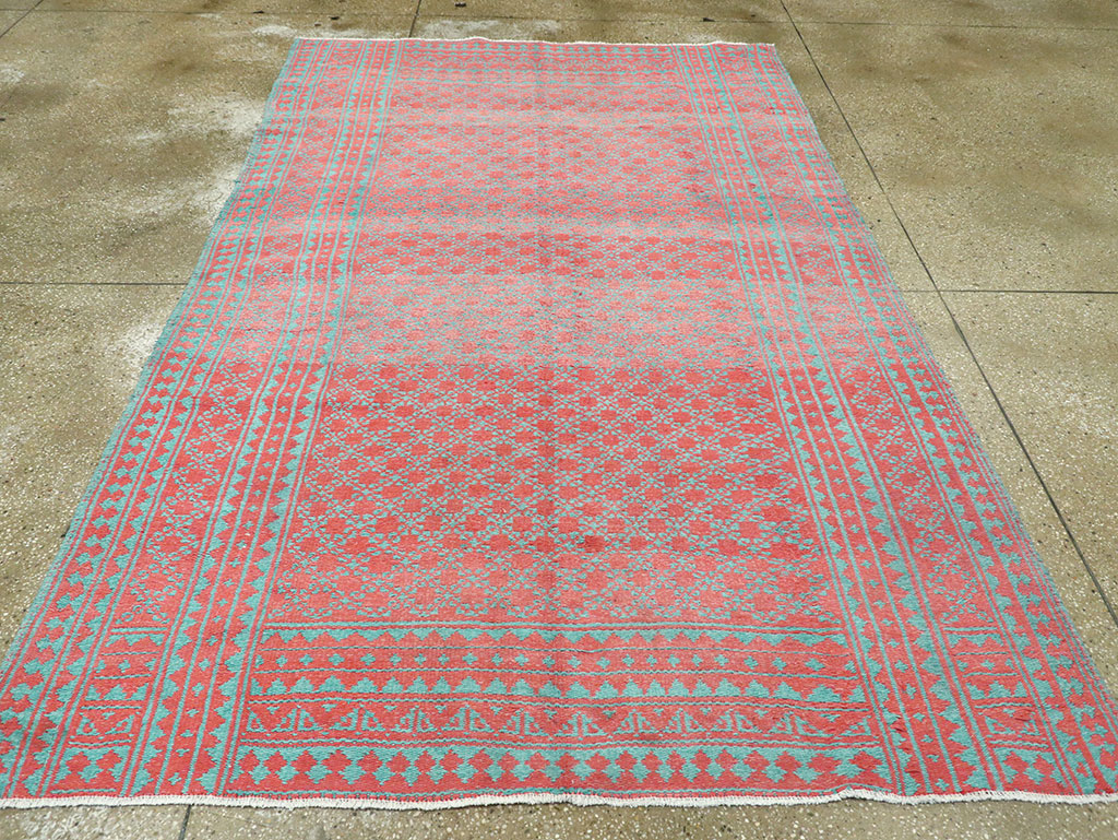 Vintage Persian Reversible Flatweave, No.26043 - Galerie Shabab