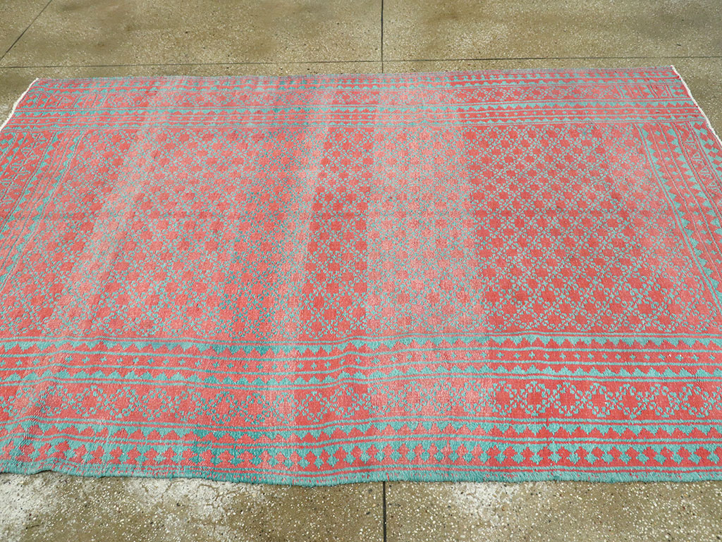Vintage Persian Reversible Flatweave, No.26043 - Galerie Shabab