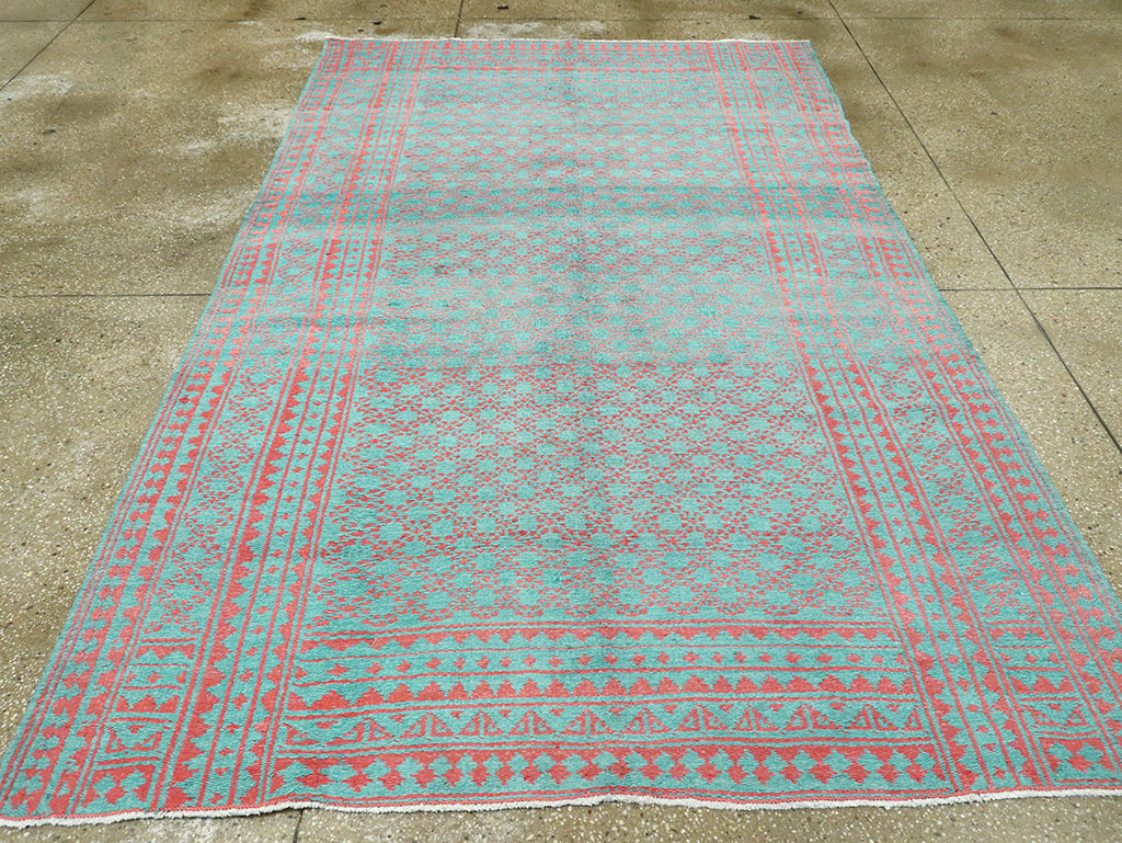 Vintage Persian Reversible Flatweave, No.26043 - Galerie Shabab