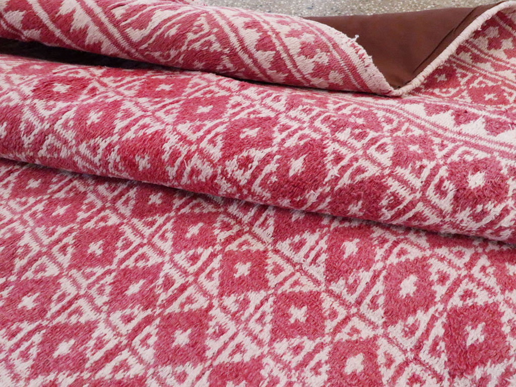 Vintage Persian Flatweave Kilim Accent Rug, No.26044 - Galerie Shabab