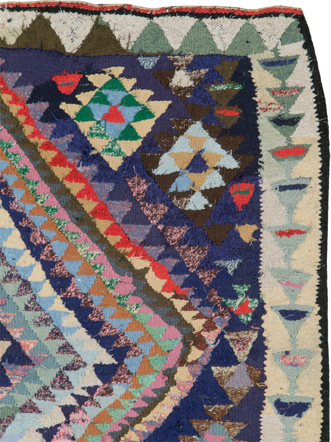 Vintage Persian Flatweave, No.26045 - Galerie Shabab