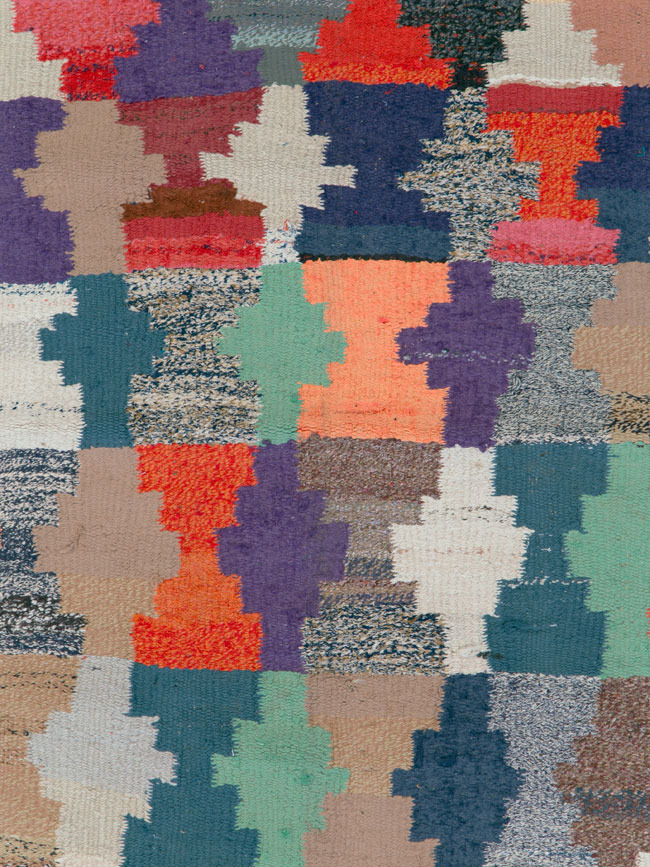 Vintage Persian Flatweave, No.26046 - Galerie Shabab