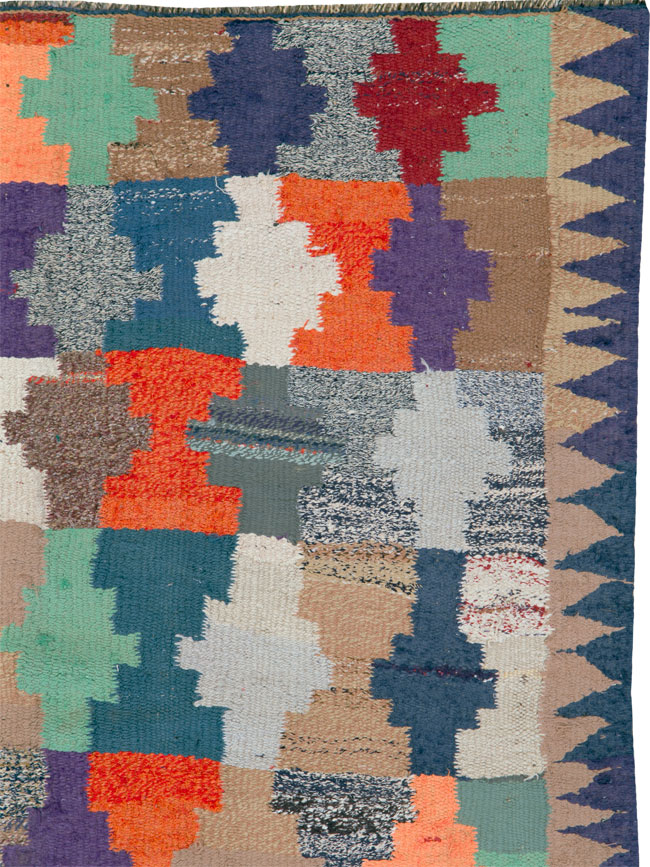 Vintage Persian Flatweave, No.26046 - Galerie Shabab