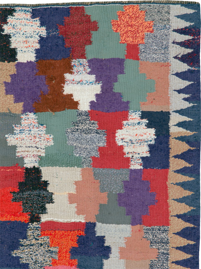 Vintage Persian Flatweave, No.26046 - Galerie Shabab