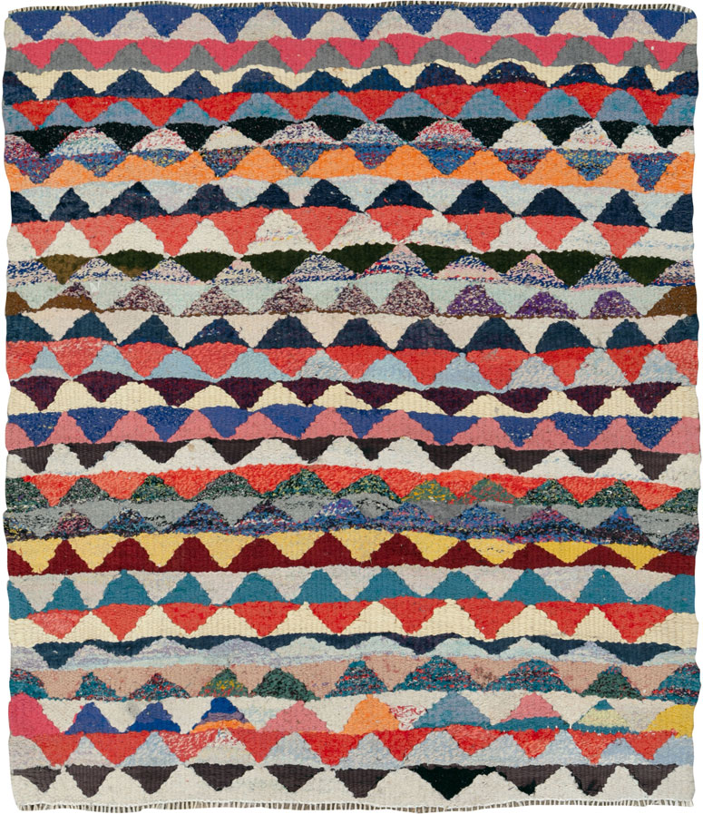 Vintage Persian Flatweave, No.26048 - Galerie Shabab