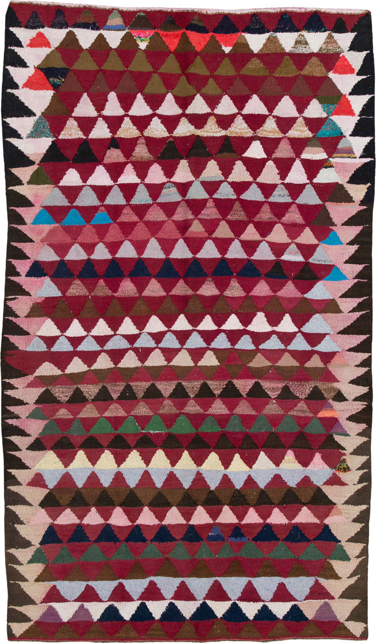 Vintage Persian Flatweave, No.26049 - Galerie Shabab
