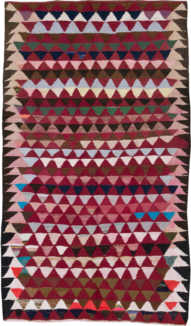 Vintage Persian Flatweave, No.26049 - Galerie Shabab