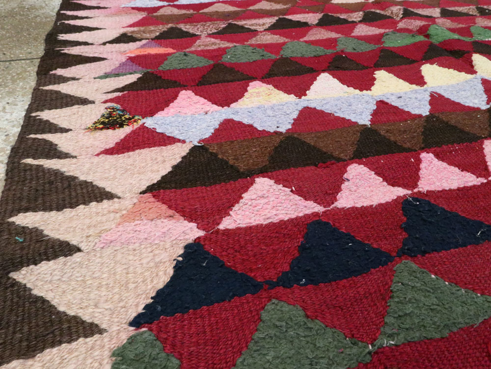 Vintage Persian Flatweave, No.26049 - Galerie Shabab