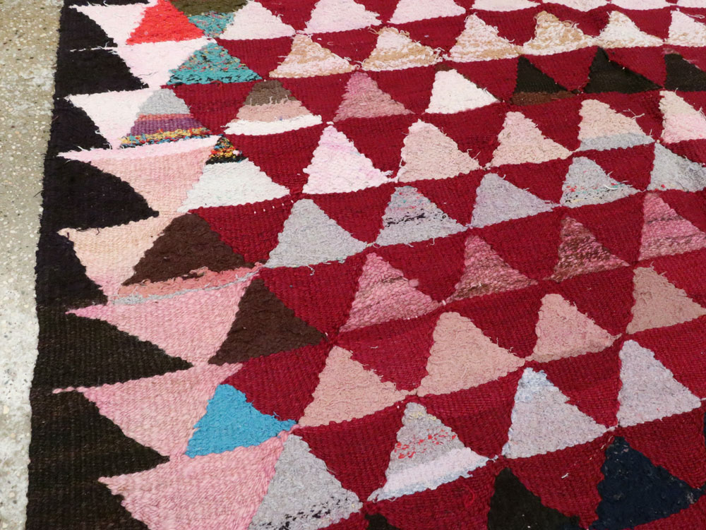 Vintage Persian Flatweave, No.26049 - Galerie Shabab