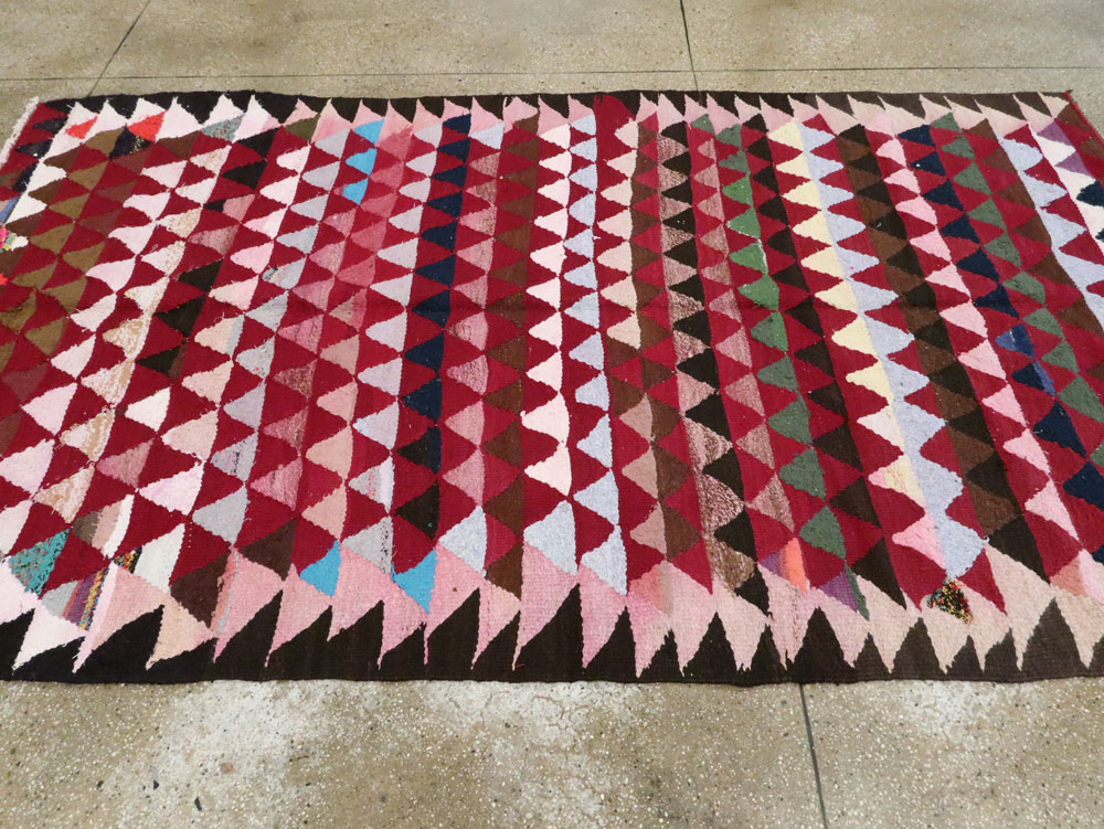 Vintage Persian Flatweave, No.26049 - Galerie Shabab