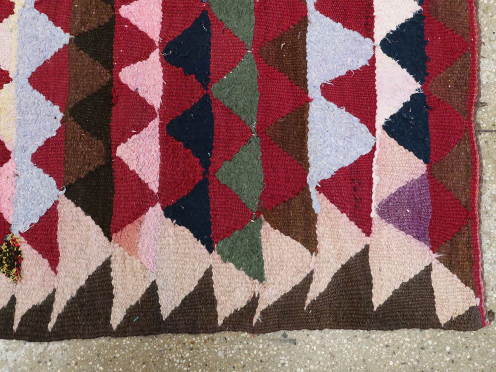 Vintage Persian Flatweave, No.26049 - Galerie Shabab