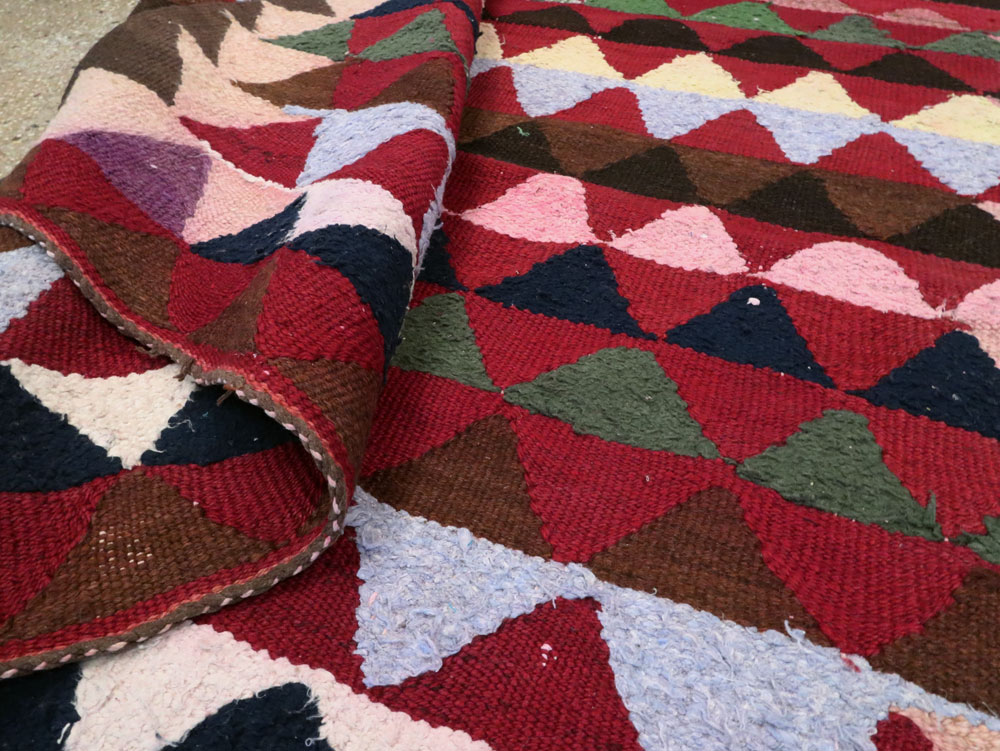 Vintage Persian Flatweave, No.26049 - Galerie Shabab