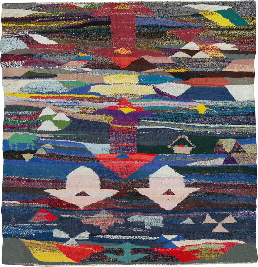 Vintage Persian Kilim, No.26050 - Galerie Shabab