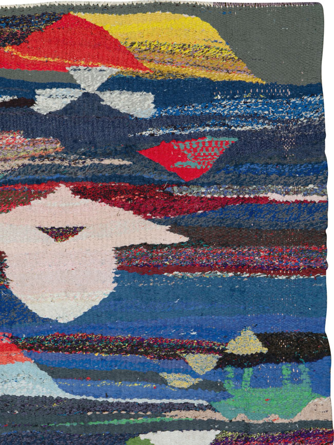 Vintage Persian Kilim, No.26050 - Galerie Shabab
