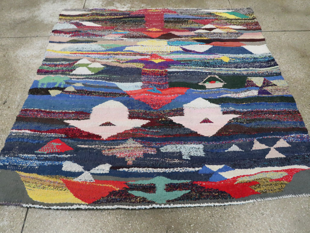 Vintage Persian Kilim, No.26050 - Galerie Shabab