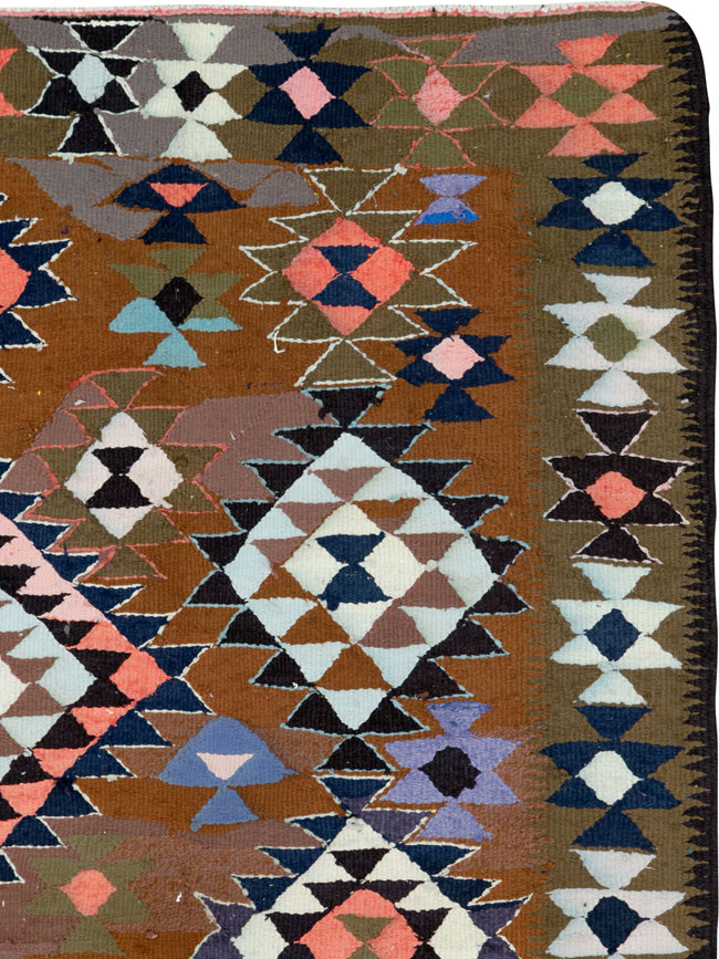 Vintage Persian Flatweave, No.26053 - Galerie Shabab