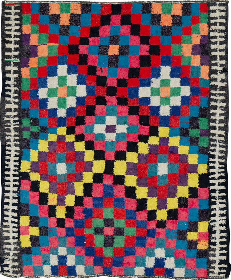 Vintage Persian Flatweave, No.26054 - Galerie Shabab