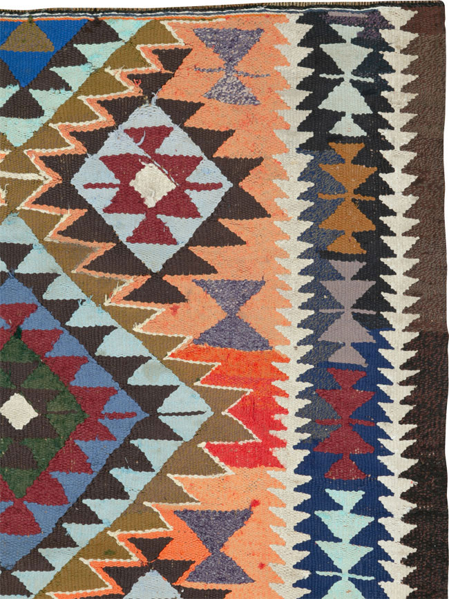 Vintage Persian Flatweave, No.26055 - Galerie Shabab