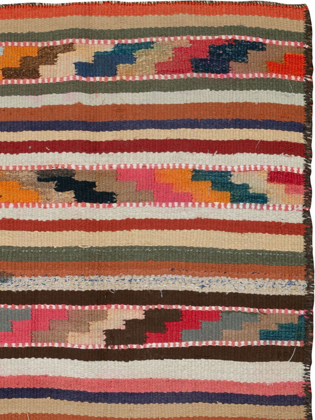 Vintage Persian Flatweave, No.26056 - Galerie Shabab