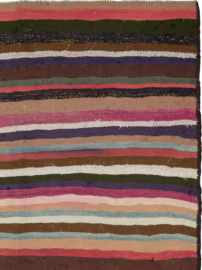 Vintage Persian Flatweave, No.26057 - Galerie Shabab