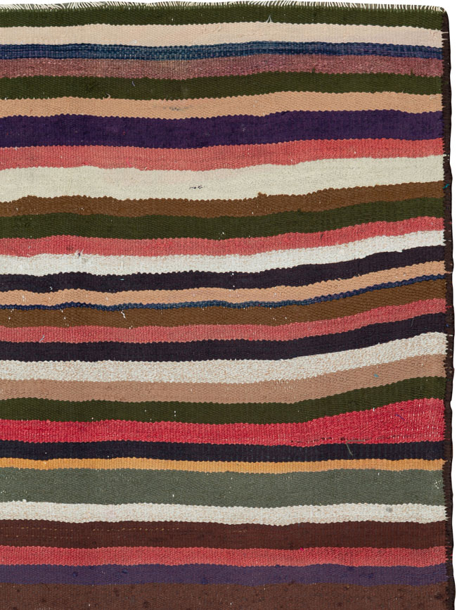 Vintage Persian Flatweave, No.26057 - Galerie Shabab