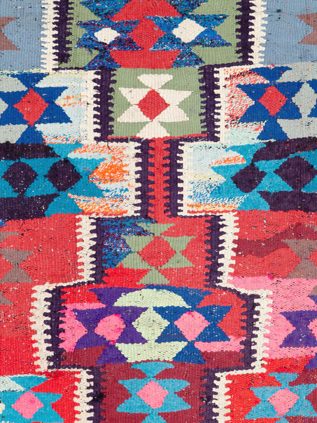 Vintage Persian Flatweave, No.26059 - Galerie Shabab