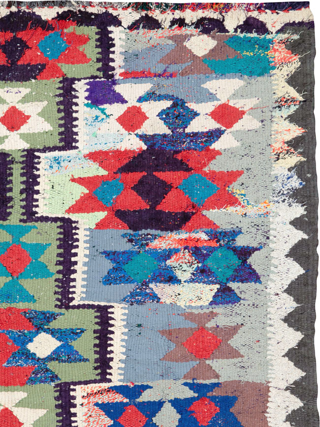 Vintage Persian Flatweave, No.26059 - Galerie Shabab