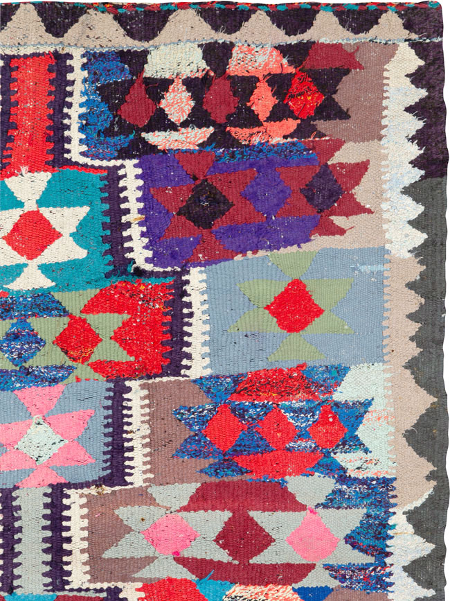 Vintage Persian Flatweave, No.26059 - Galerie Shabab