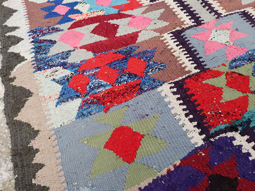 Vintage Persian Flatweave, No.26059 - Galerie Shabab