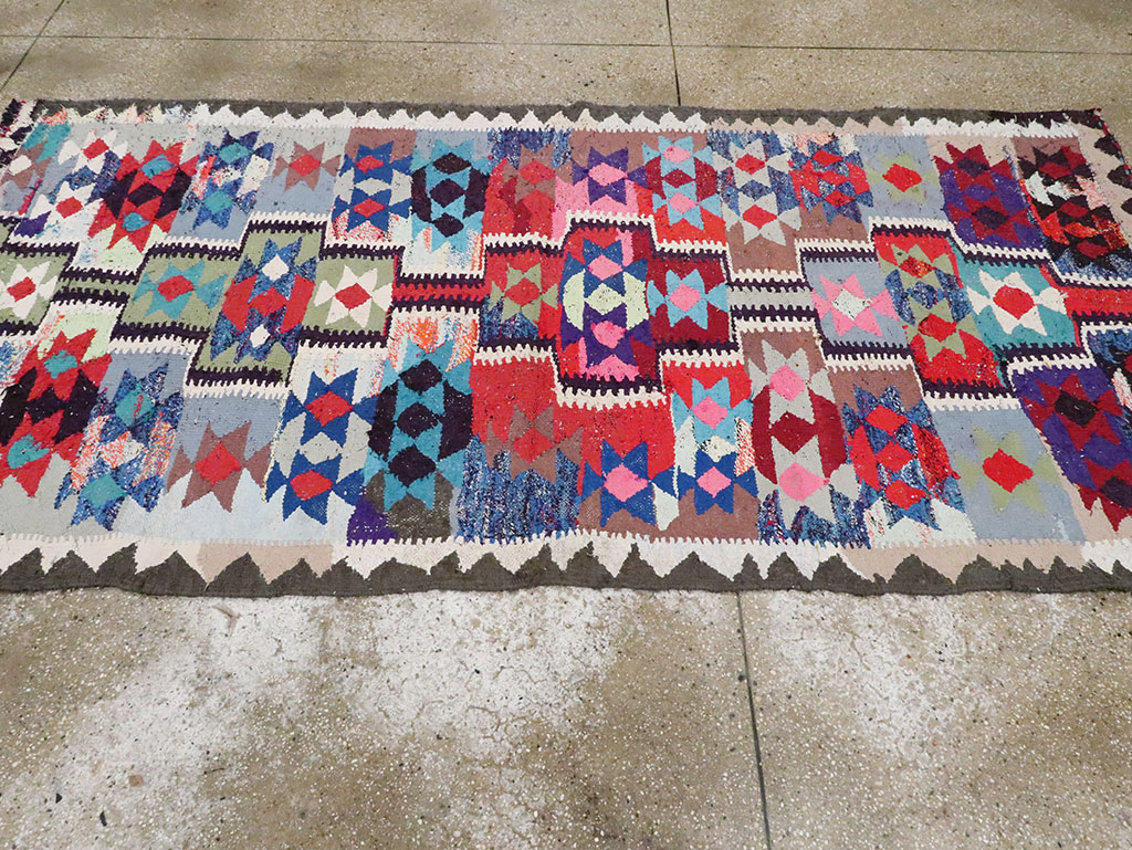 Vintage Persian Flatweave, No.26059 - Galerie Shabab