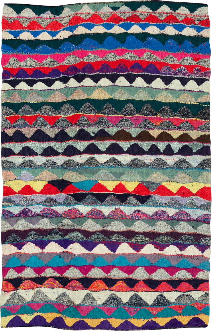 Vintage Persian Flatweave, No.26060 - Galerie Shabab