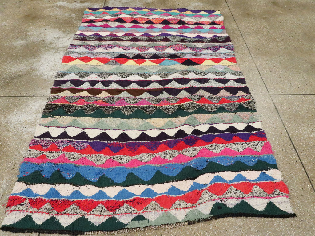 Vintage Persian Flatweave, No.26060 - Galerie Shabab