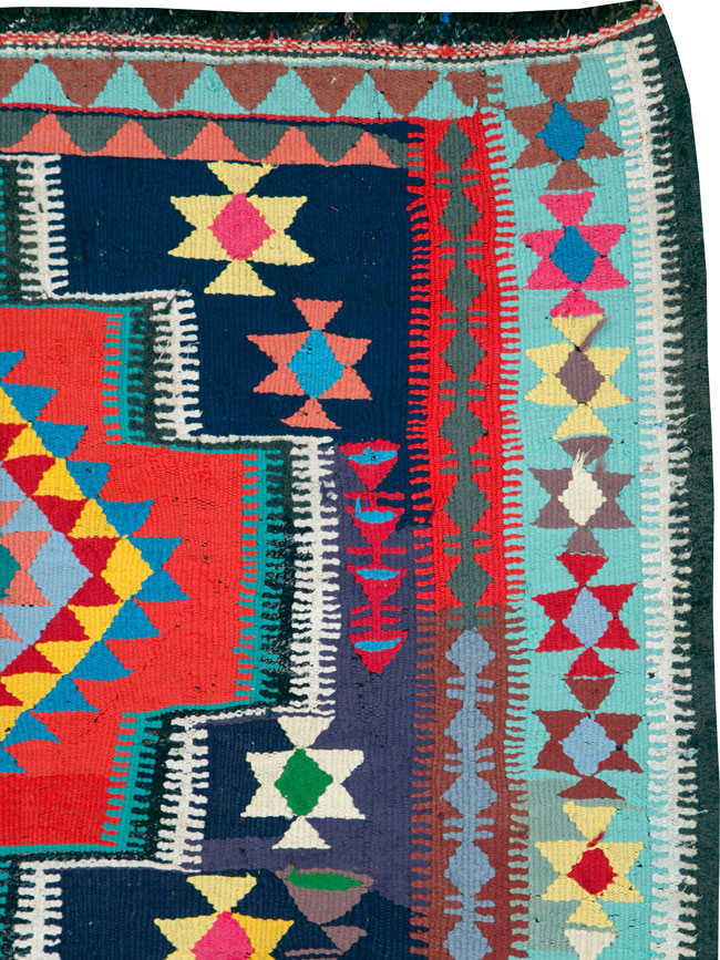 Vintage Persian Flatweave, No.26061 - Galerie Shabab