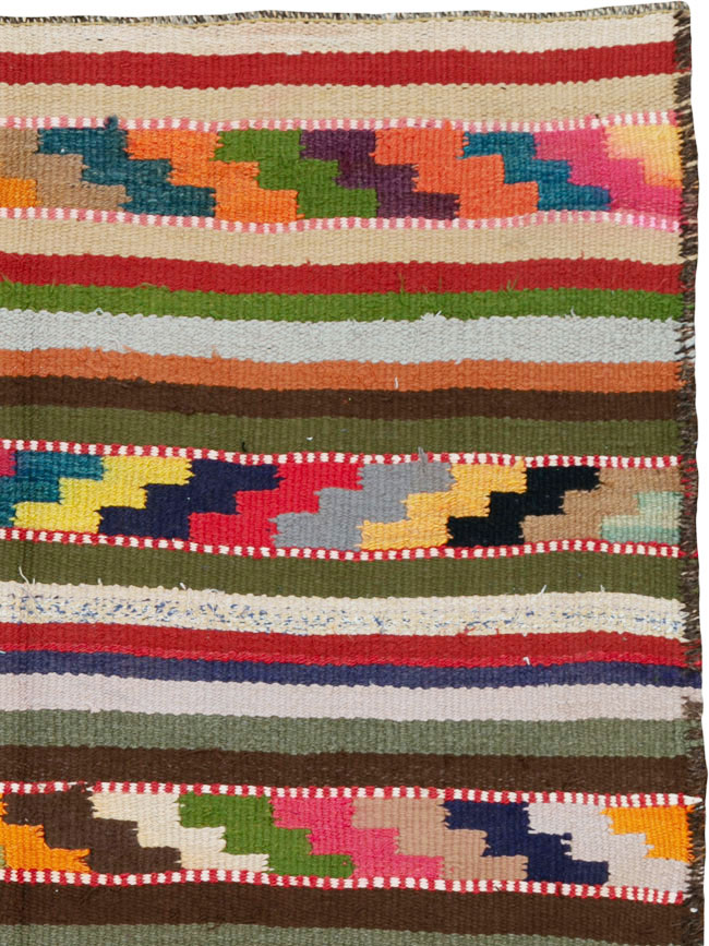 Vintage Persian Flatweave, No.26062 - Galerie Shabab