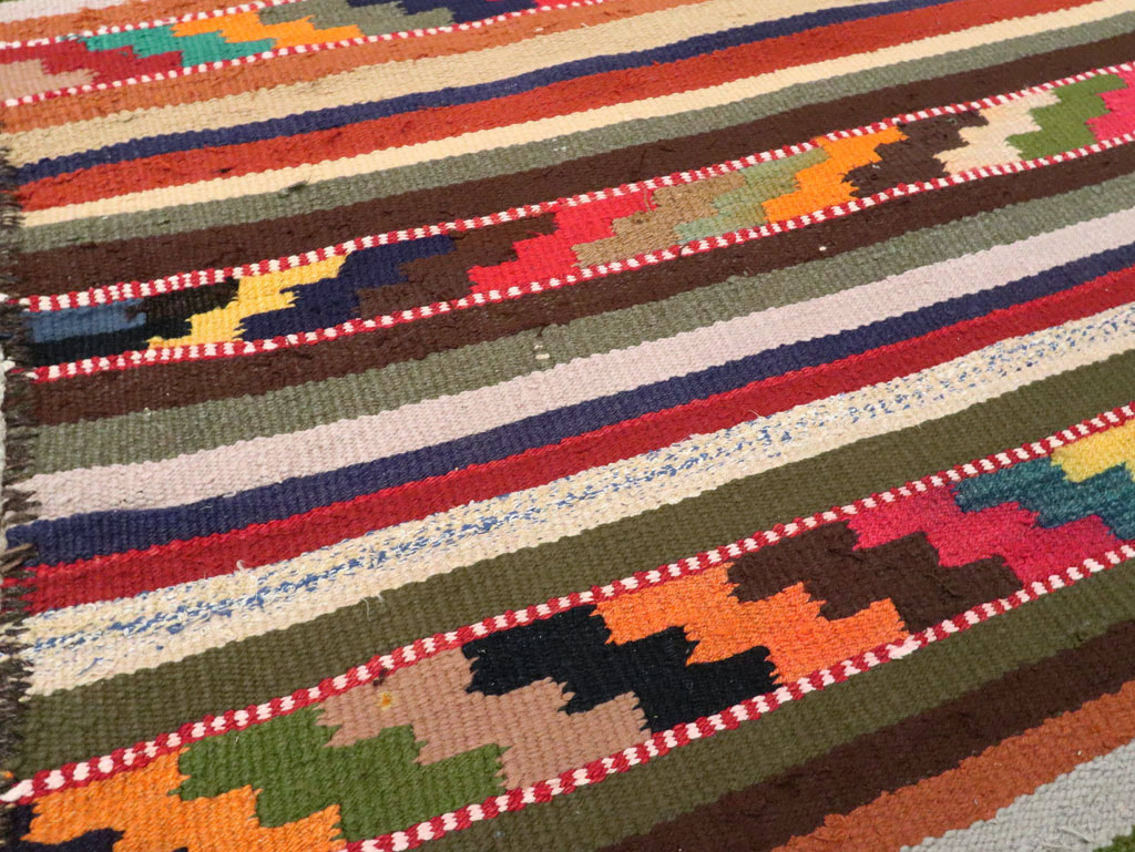 Vintage Persian Flatweave, No.26062 - Galerie Shabab