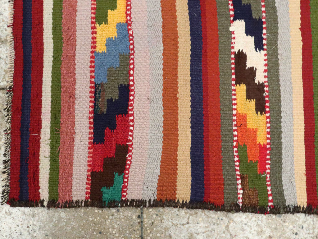 Vintage Persian Flatweave, No.26062 - Galerie Shabab