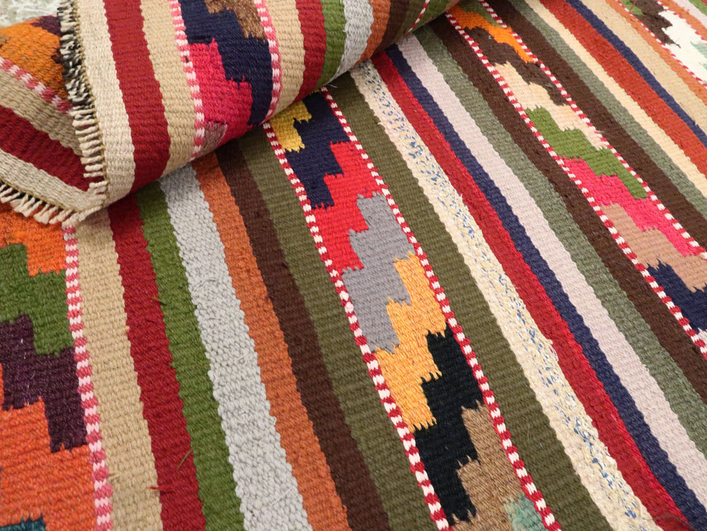 Vintage Persian Flatweave, No.26062 - Galerie Shabab