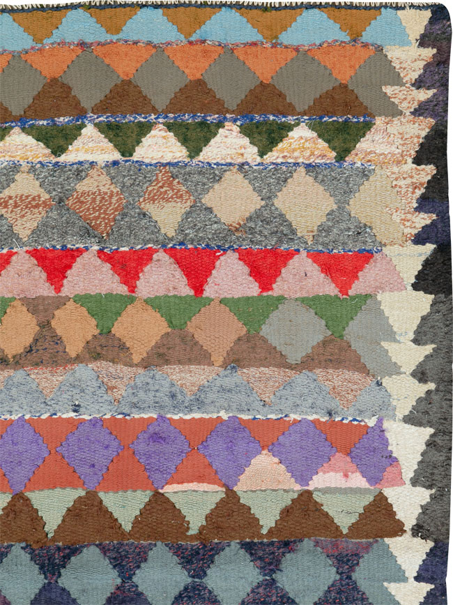 Vintage Persian Flatweave, No.26063 - Galerie Shabab