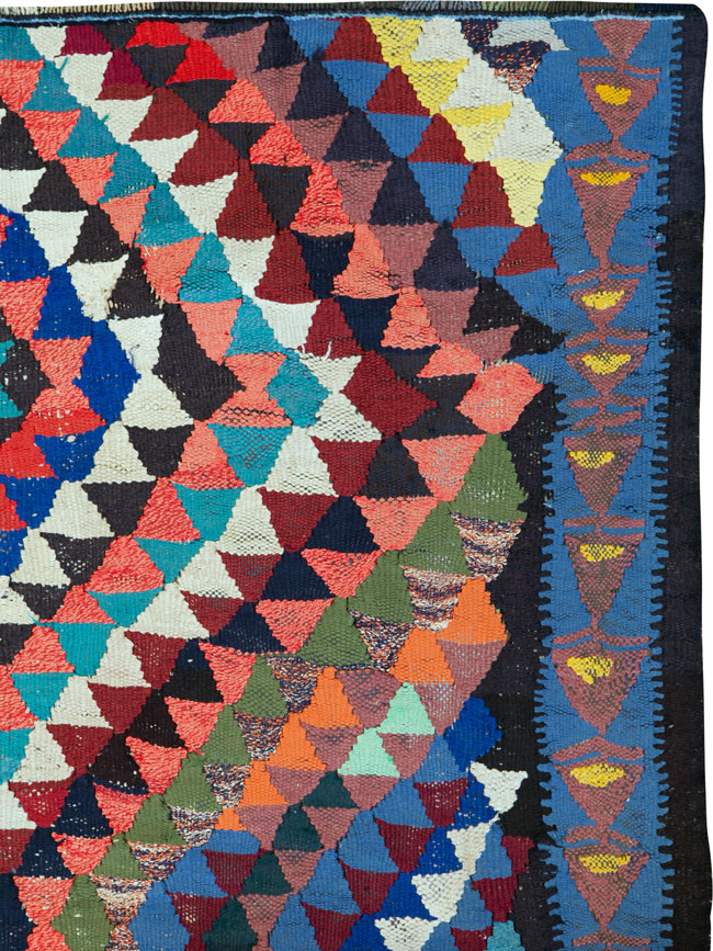 Vintage Persian Flatweave, No.26064 - Galerie Shabab