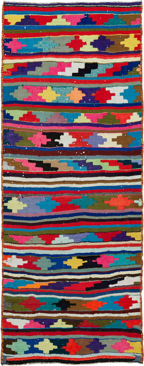 Vintage Persian Kilim, No.26065 - Galerie Shabab