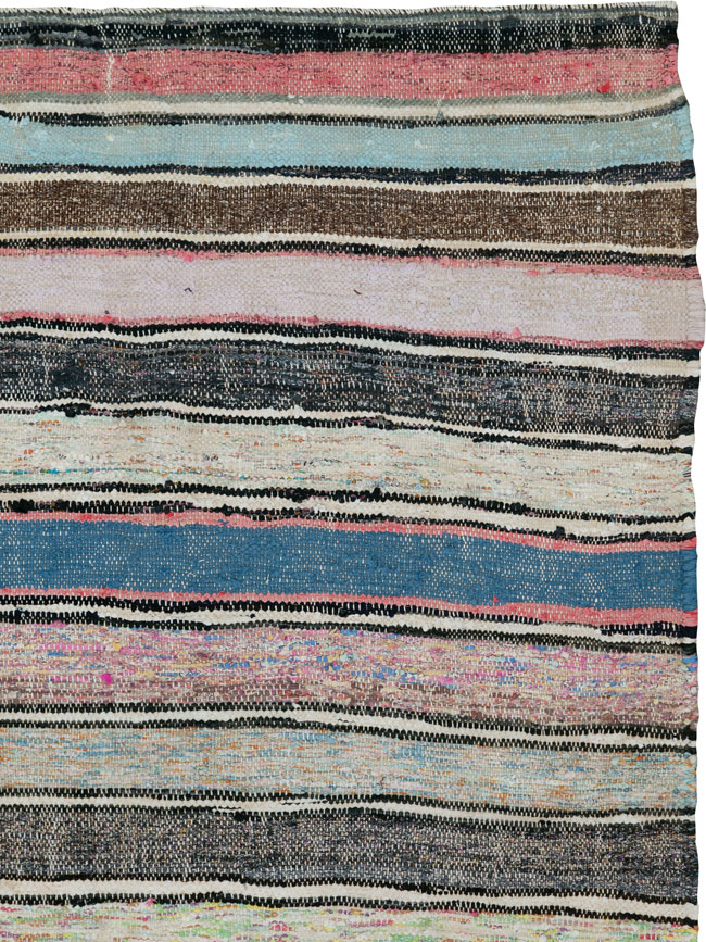 Vintage Persian Flatweave, No.26066 - Galerie Shabab