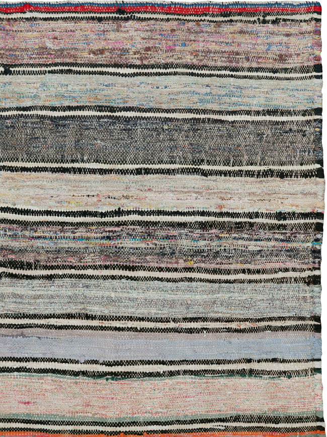 Vintage Persian Flatweave, No.26066 - Galerie Shabab