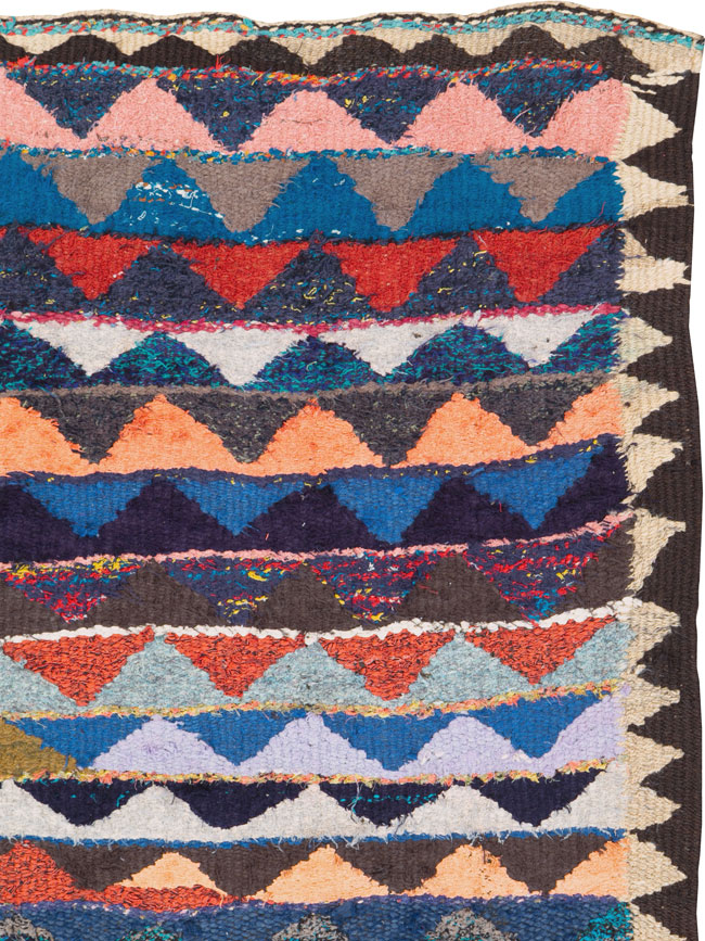 Vintage Persian Flatweave, No.26069 - Galerie Shabab